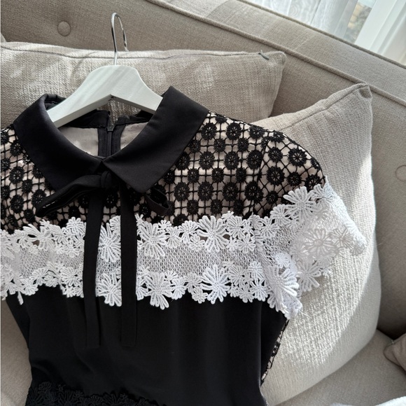 Stylish Black Lace Dress - Picture 3 of 13